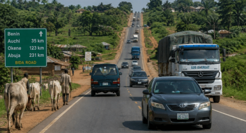 Defensive driving and road safety on a Nigerian rural highway