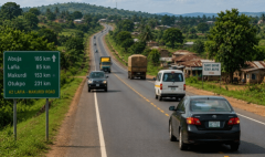 Defensive driving and road safety on a Nigerian highway