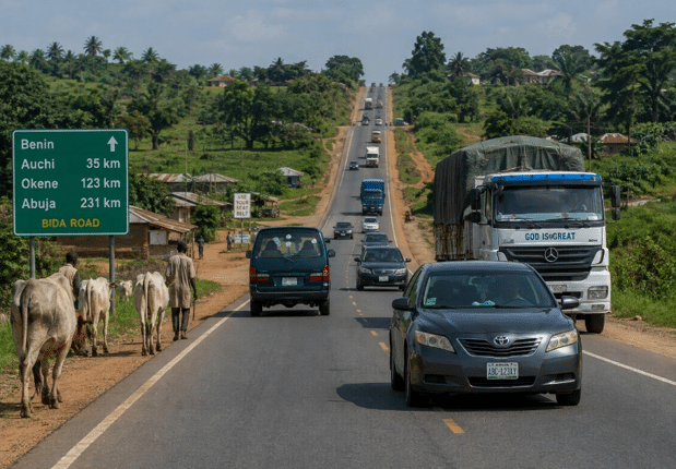 Defensive driving and road safety on a Nigerian rural highway